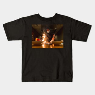 Cooking with Fire Kids T-Shirt